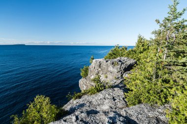 Tobermory, Ontario, Kanada 'da güzel manzara