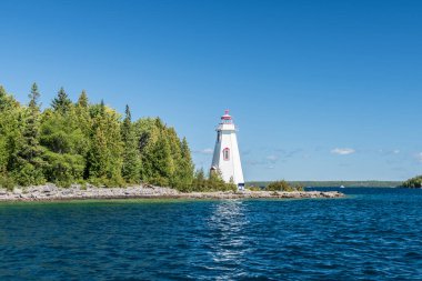 Tobermory, Ontario, Kanada 'da güzel manzara