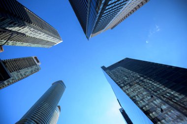 Toronto City, Kanada 'daki modern binalar