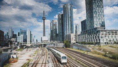 Toronto, Kanada 'daki Union tren istasyonu