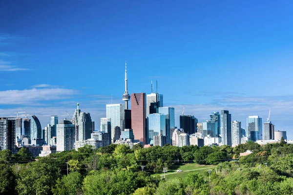 Pemandangan Kota Toronto Dari Riverdale Avenue Ontario Kanada — Stok Foto