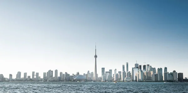 Toronto Vista Skyline Città Dal Centro Isola Ontario Canada — Foto Stock