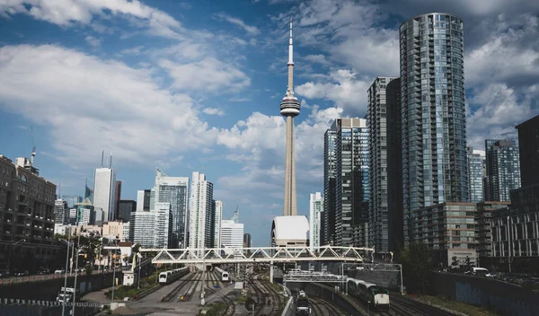 Edificios Modernos Toronto Canadá — Foto de Stock