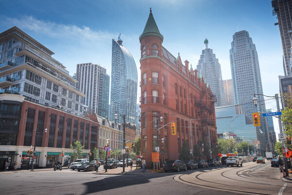 Здание Gooderham в Торонто, Канада
