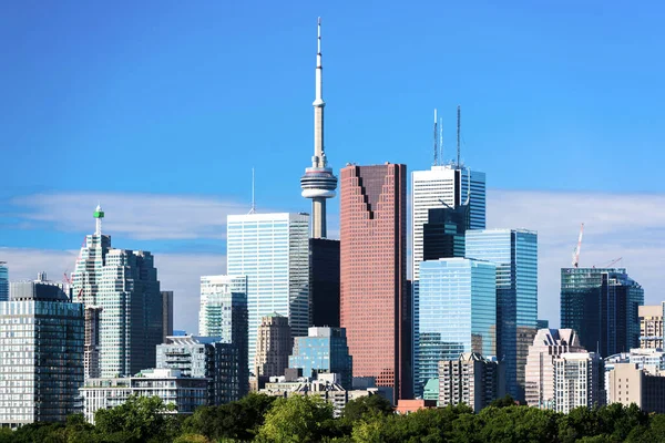 Toronto Uitzicht Stad Vanaf Riverdale Avenue Ontario Canada — Stockfoto