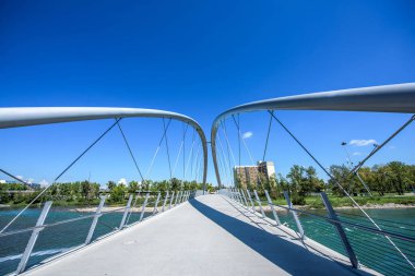 Alberta, Kanada 'daki güzel Calgary şehri