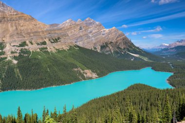 Güzel Peyto Gölü, Banff Ulusal Parkı, Alberta, Kanada