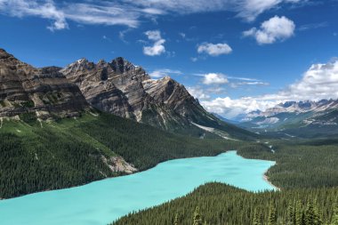Güzel Peyto Gölü, Banff Ulusal Parkı, Alberta, Kanada