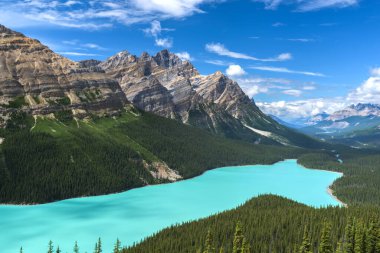 Güzel Peyto Gölü, Banff Ulusal Parkı, Alberta, Kanada