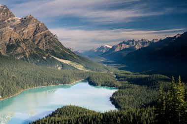 Güzel Peyto Gölü, Banff Ulusal Parkı, Alberta, Kanada