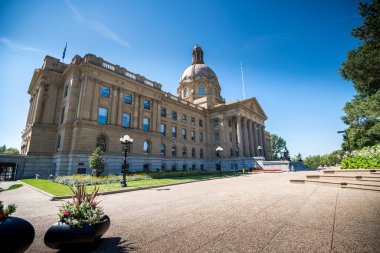 Güzel Edmonton şehri, Alberta, Kanada
