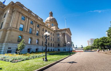 Güzel Edmonton şehri, Alberta, Kanada