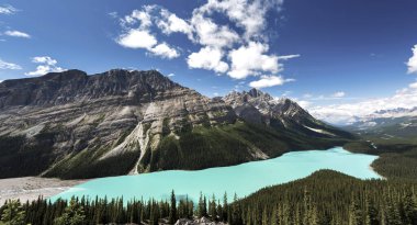 Güzel Peyto Gölü, Banff Ulusal Parkı, Alberta, Kanada