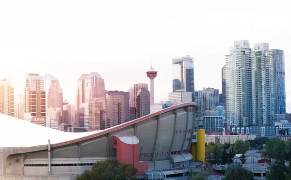 Krásné Město Calgary Albertě Kanada — Stock fotografie