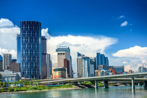 Hermosa Ciudad Calgary Alberta Canadá — Foto de Stock