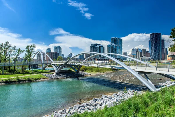 Bela Cidade Calgary Alberta Canadá — Fotografia de Stock