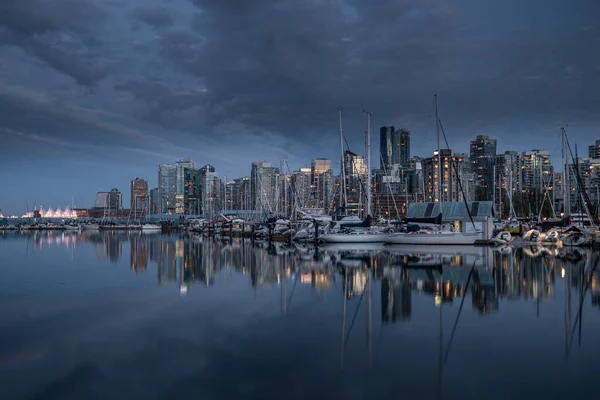 Vancouver City Skyline British Columbia Kanada — Stockfoto