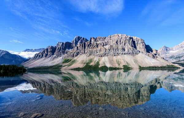 Bow lake, Banff National Park, Alberta, Canada