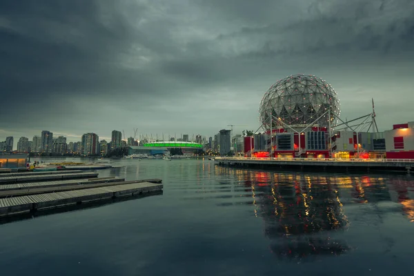 Vancouver City Skyline Brit Columbia Kanada — Stock Fotó