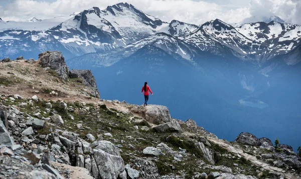 Vackert Landskap Whistler Berg British Columbia Kanada — Stockfoto