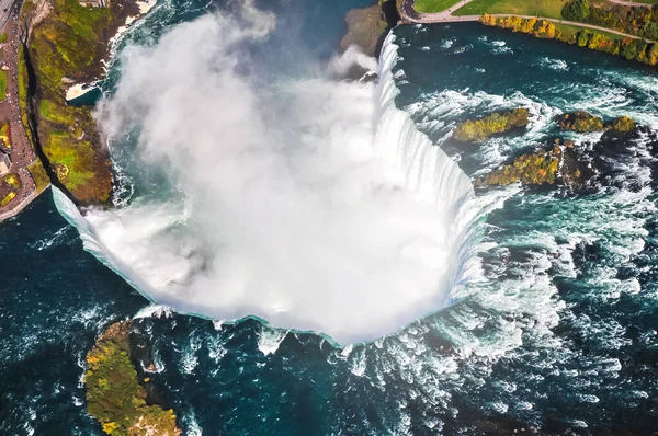 Cascata Del Niagara Dall Alto Veduta Aerea Della Cascata Del — Foto Stock