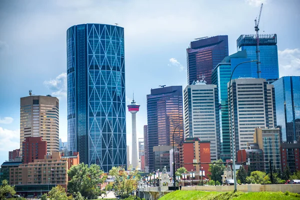 Bela Cidade Calgary Alberta Canadá — Fotografia de Stock