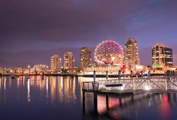 Vancouver City Skyline Brits Columbia Canada — Stockfoto