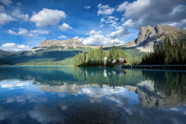 Изумрудное Озеро Национальный Парк Британская Колумбия Канада — стоковое фото
