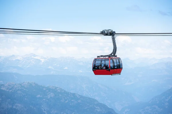Peak Peak Gondola Whistler Canadá — Foto de Stock