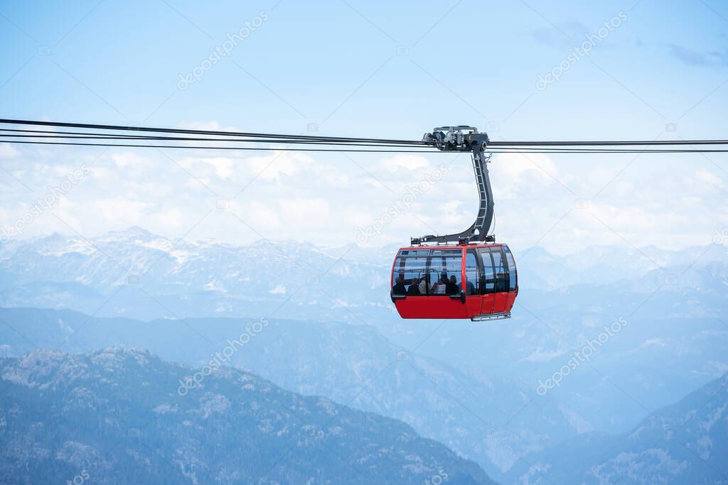 Peak to Peak gondola, Whistler BC, Canada