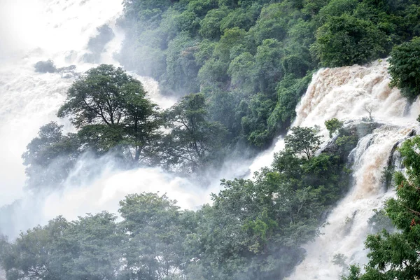 Shivanasamudra Fällt Distrikt Chamarajanagar Bundesstaat Karnataka Indien — Stockfoto