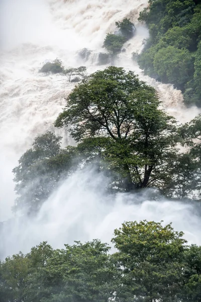 Shivanasamudra Jatuh Distrik Chamarajanagar Negara Bagian Karnataka India — Stok Foto