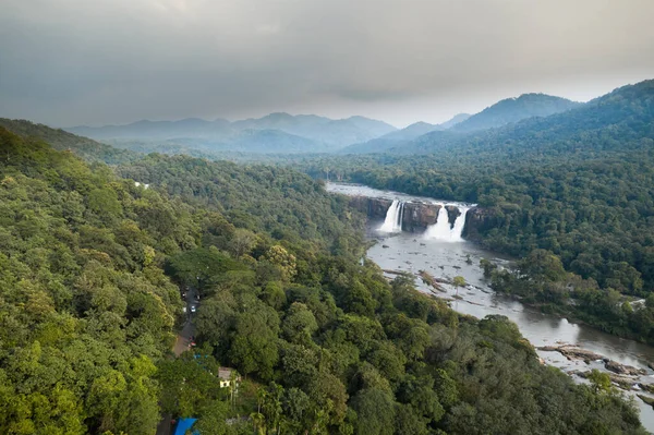 Thrissur Bölgesi Kerala Hindistan Daki Chalakudy Taluk Athirappilly Şelalesi — Stok fotoğraf