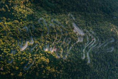 Kolli tepeleri Kollimalai 70 viraj merkezi Tamil Nadu, Hindistan