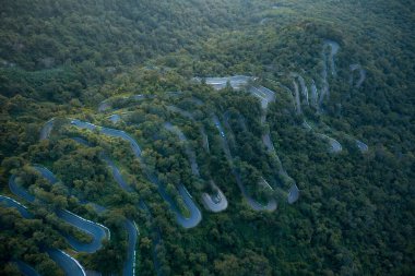 Kolli tepeleri Kollimalai 70 viraj merkezi Tamil Nadu, Hindistan