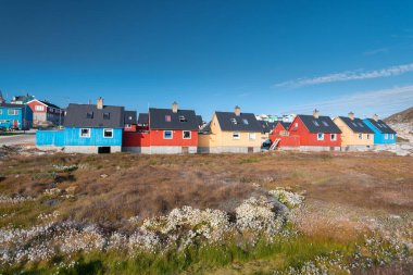 Grönland 'da Ilulissat' ın güzel manzarası