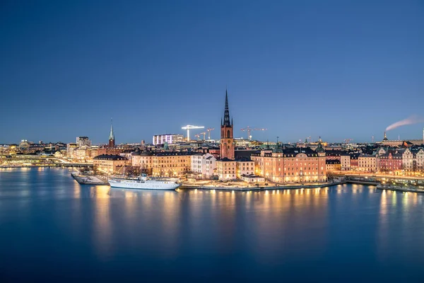 Stockholmer Skyline Schweden — Stockfoto