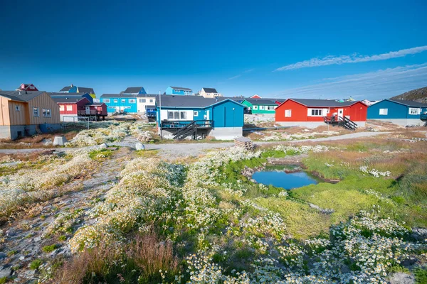 Чудові Краєвиди Ілулісаті Гренландії — стокове фото