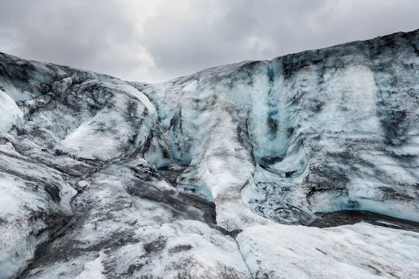 氷河の上の美しい風景 — ストック写真