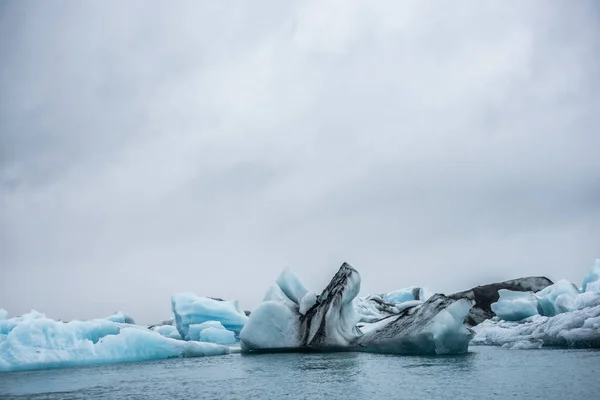 Jokulsarlon Gleccser Jég Lagúna Izland — Stock Fotó