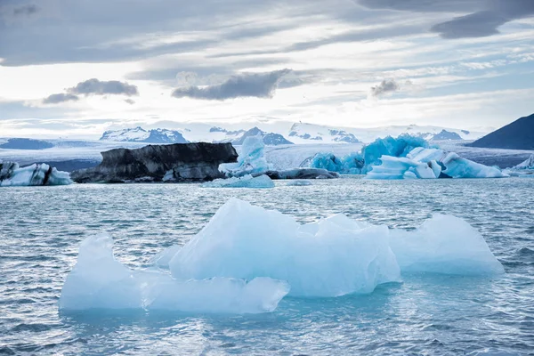 Jokulsarlon Glaciärlagun Island — Stockfoto