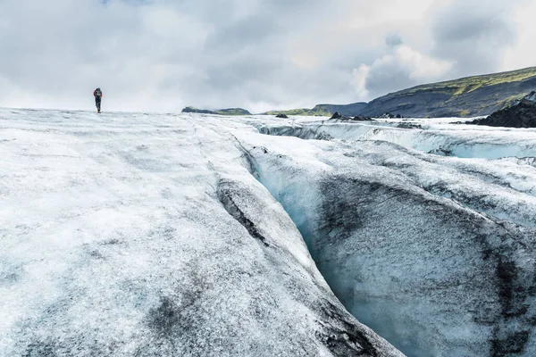 Bellissimo Paesaggio Ghiacciaio — Foto Stock