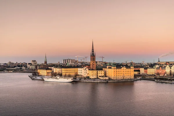 Stockholmer Skyline Schweden — Stockfoto