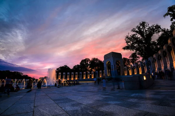 Memoriale Della Seconda Guerra Mondiale Washington Usa — Foto Stock