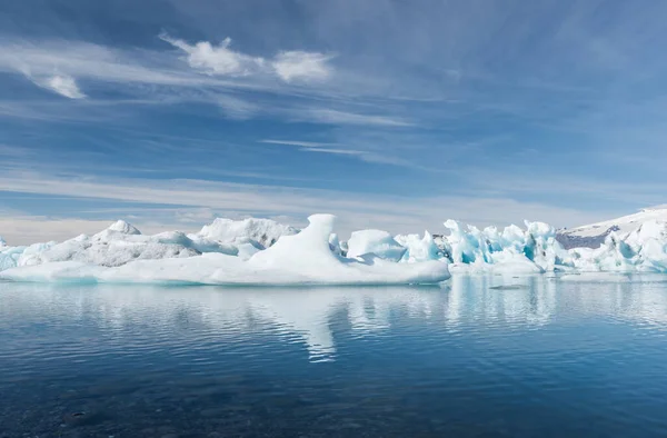 Laguna Ghiacciata Jokulsarlon Islanda — Foto Stock