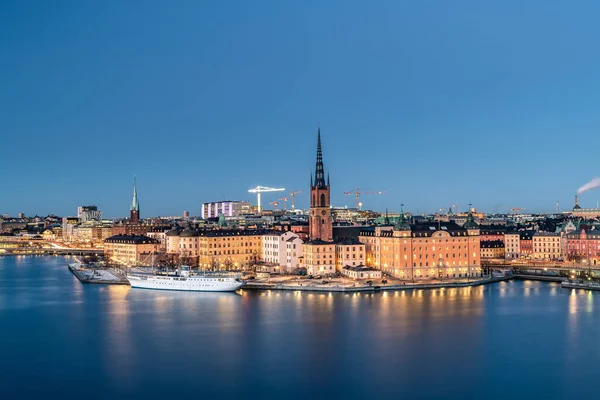 Stockholmer Skyline Schweden — Stockfoto