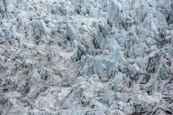 Pessoas Caminham Glaciar — Fotografia de Stock