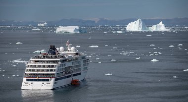 Grönland 'da Ilulissat' ın güzel manzarası