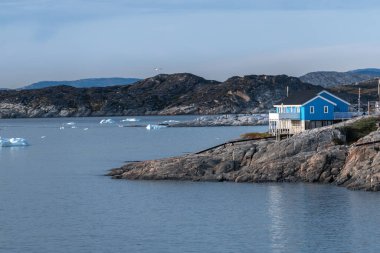 Grönland 'da Ilulissat' ın güzel manzarası