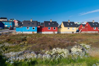 Grönland 'da Ilulissat' ın güzel manzarası